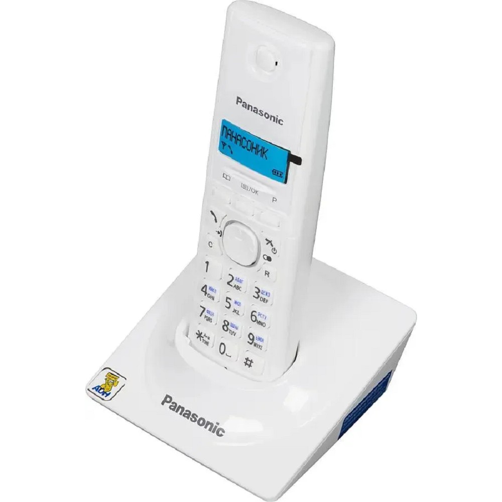 Повреждение упаковки Panasonic KX-TG1711RUW (белый) {АОН, Caller ID,12 мелодий звонка,подсветка дисплея,поиск трубки} арт. KX-TG1711RUW_DP