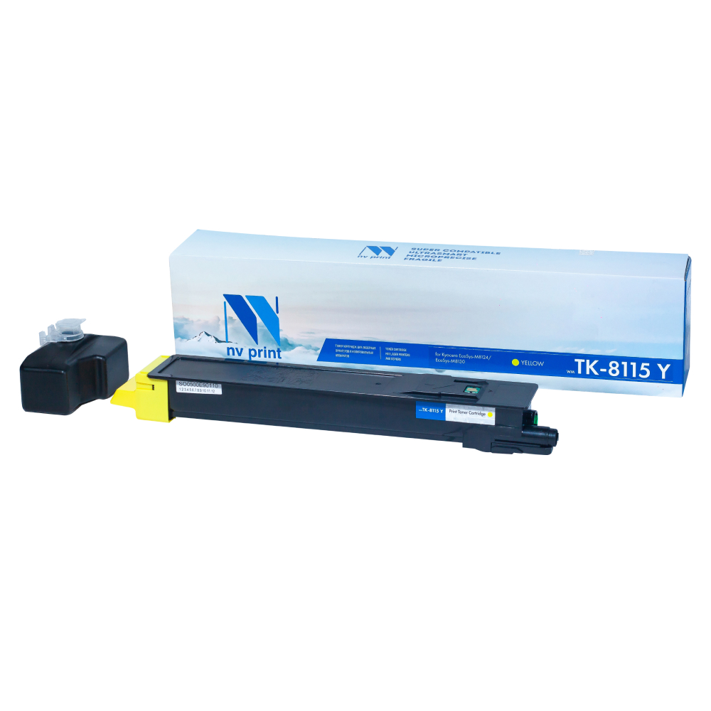 Повреждение упаковки NV Print TK-8115Y Тонер-картридж для Kyocera EcoSys-M8124/EcoSys-M8130, (6000k), Yellow арт. NV-TK8115Y_DP