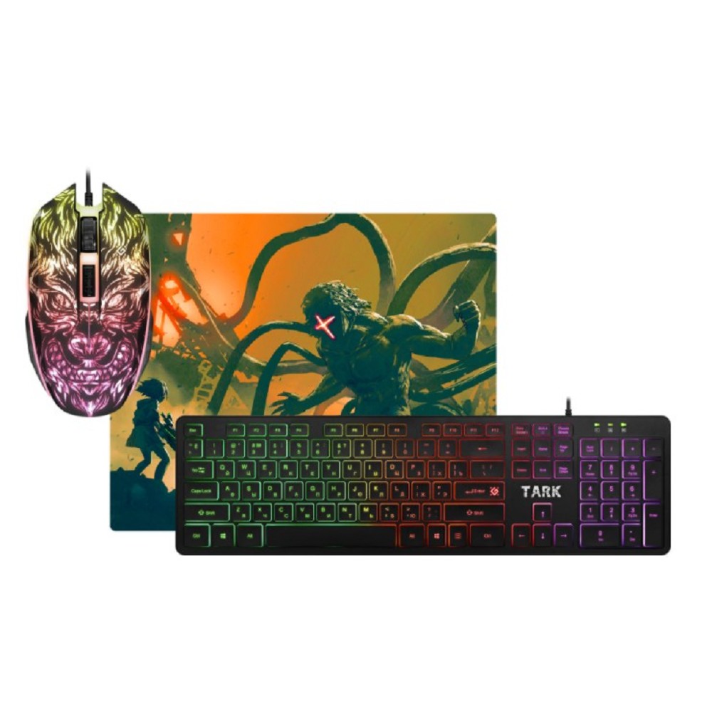 Повреждение упаковки Defender Игровой набор Tark C-779 RU [52779] {мышь+клавиатура+ковер} арт. 52779_DP