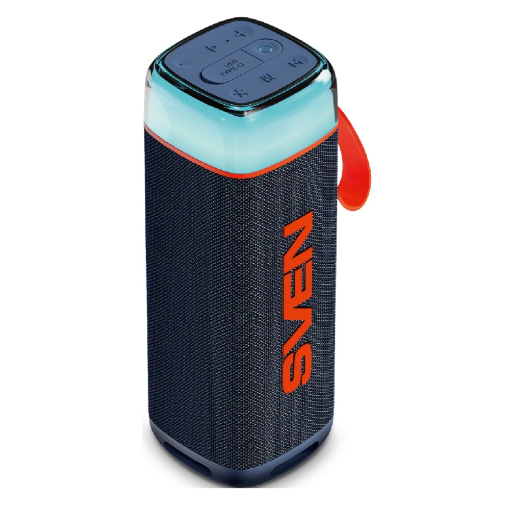 АС PS-305, синий (30 Вт, Waterproof (IPx5), TWS, Bluetooth, USB, 3000мА*ч) Sven арт. SV-023126