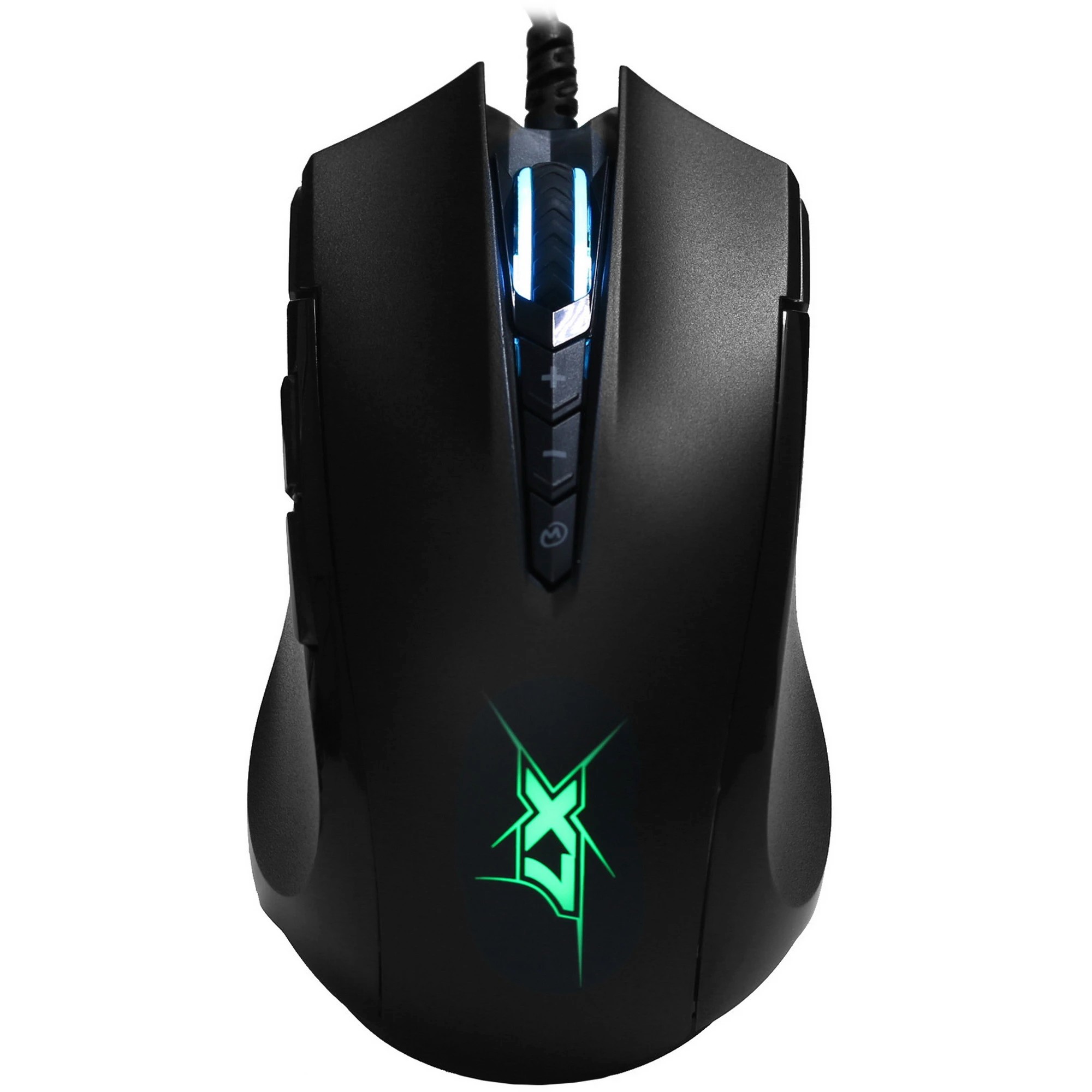Повреждение упаковки A4Tech X89 черный оптическая (2400dpi) USB (7but) [1147672] арт. 1147672_DP