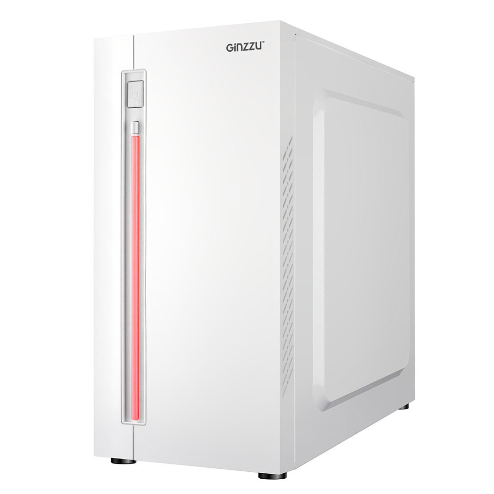 Повреждение упаковки Ginzzu D390 2*USB 2.0,AU White Window арт. D390_DP