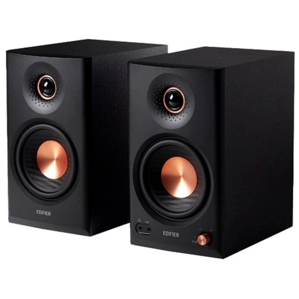 Edifier MR4.5 black {40 Вт + 40 Вт; 50 Гц - 20 кГц; входы: XLR, TRS, RCA, AUX; Bluetooth V6.0; Сертификация Hi-Res Audio и Hi-Res Audio Wireless}