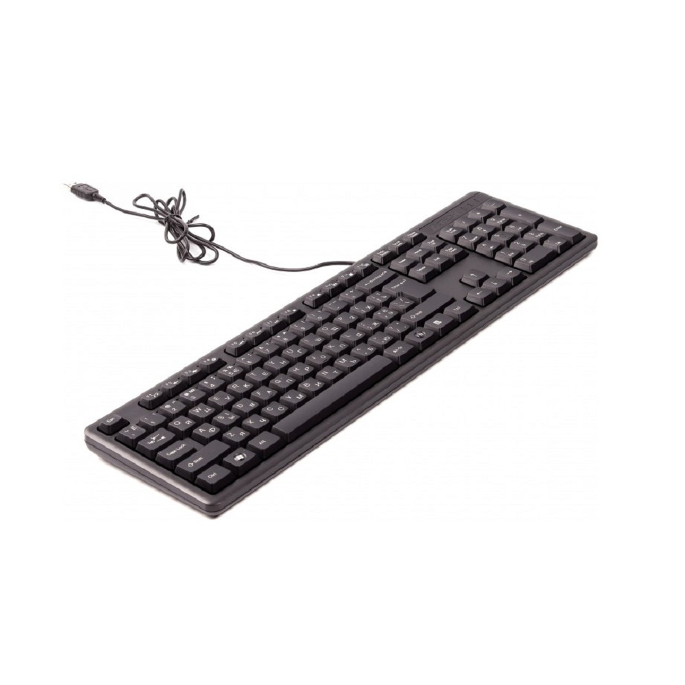Повреждение упаковки Клавиатура A4Tech KK-3 черный USB [1530244] арт. KK-3 USB (BLACK)_DP