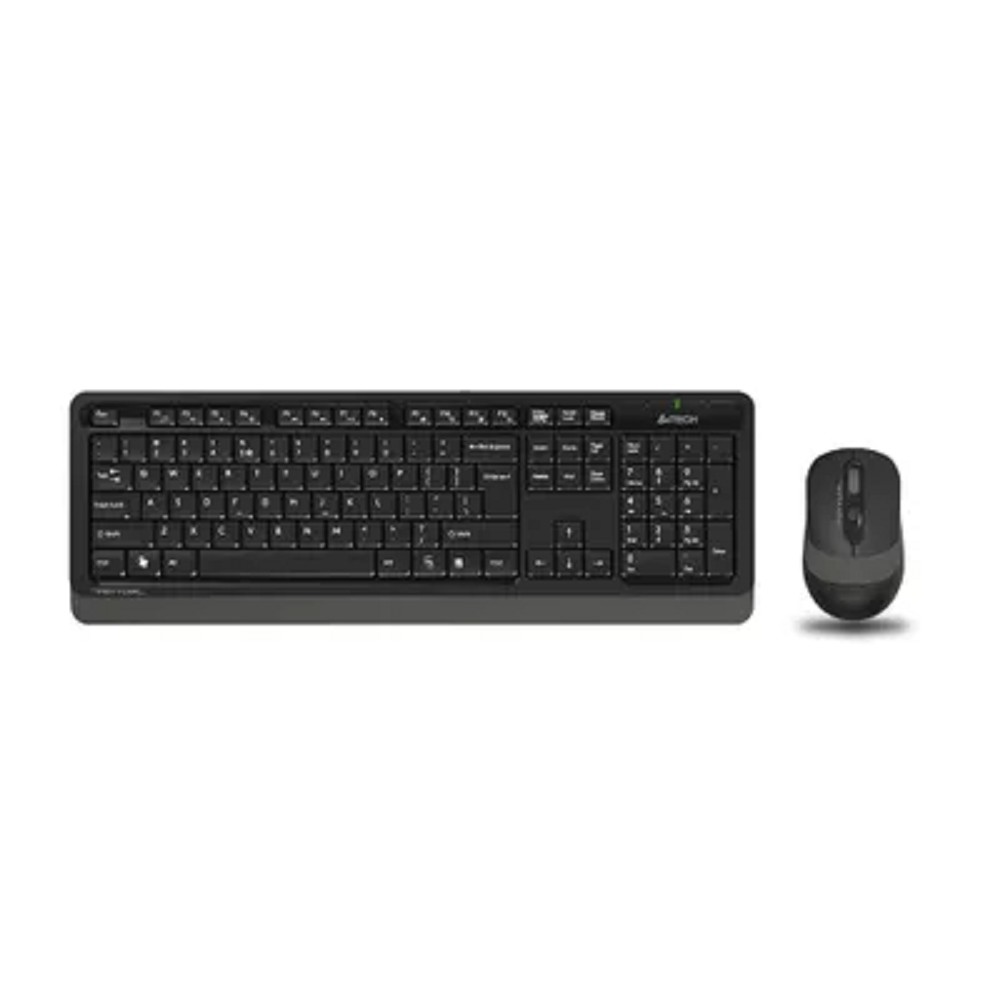 Повреждение упаковки A-4Tech Клавиатура + мышь A4 Fstyler FG1010 GREY клав:черный/серый мышь:черный/серый USB беспроводная [1147570] A4Tech арт. FG1010 GREY_DP