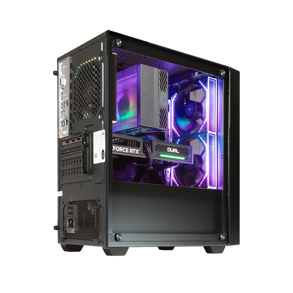Компьютер CBR X Vertex [CX0C3N-G4W02] Intel Core i3-10105F / Cbr MB-CBR-MSB460M-D-DDR4-DP/HDMI / 16GB / GTX1650 4Gb / SSD 512GB/ Win 11 pro CBR PC