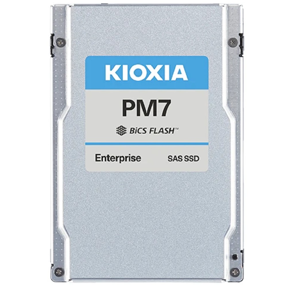 KIOXIA PM7-R Enterprise SSD 1920GB (1.92TB), SAS 24G (SAS-4, 22,5Gbit/s), R4200/W3400MB/s, IOPS(R4K) 720K/155K, MTTF 2,5M, 1DWPD/5Y (Read Intensive), TLC, 15mm Toshiba арт. KPM71RUG1T92