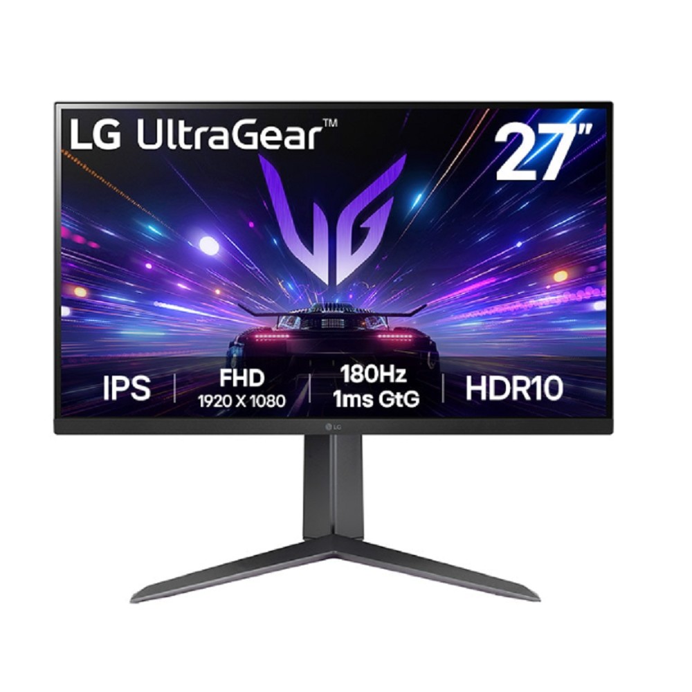Повреждение упаковки LCD LG 27" 27GS65F-B UltraGear черный {IPS 1920x1080 180Hz 1ms HDMI DisplayPort HAS Pivot} [27gs65f-b.aruz] арт. 27GS65F-B.ARUZ_DP