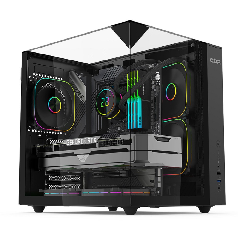 C973666Ц NL-Intel Core i5-12400F / MicroStar PRO H610M-G DDR4 / 2x16GB / SSD 1TB CBR PC арт. CX0C5N-I5W02
