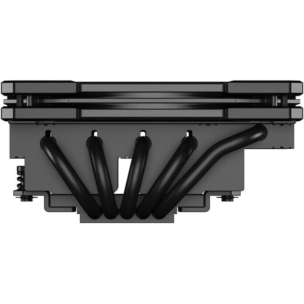 Повреждение упаковки Cooler ID-Cooling IS-55 ARGB Black LGA1700/1200/115X/AM5/AM4 высота 55mm (27шт/кор, TDP 125W, PWM, 5 тепл.трубок + медная база, ARGB FAN 120mm, черный) BOX арт. IS-55 ARGB_DP