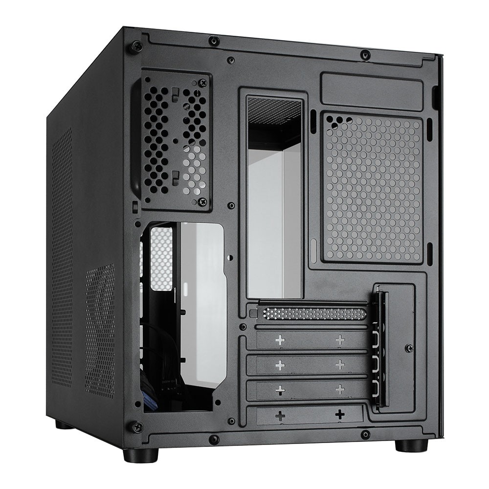 Повреждение упаковки Ginzzu V100 закаленное стекло 1*USB 3.0,1*USB 2.0, AU mATX арт. V100_DP