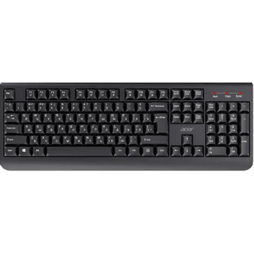 Повреждение упаковки Acer OCC401 [ZL.ACCCC.016] Комплект (клавиатура + мышь) клав-ра:черный мышь:черный USB Multimedia беспроводной арт. ZL.ACCCC.016_DP