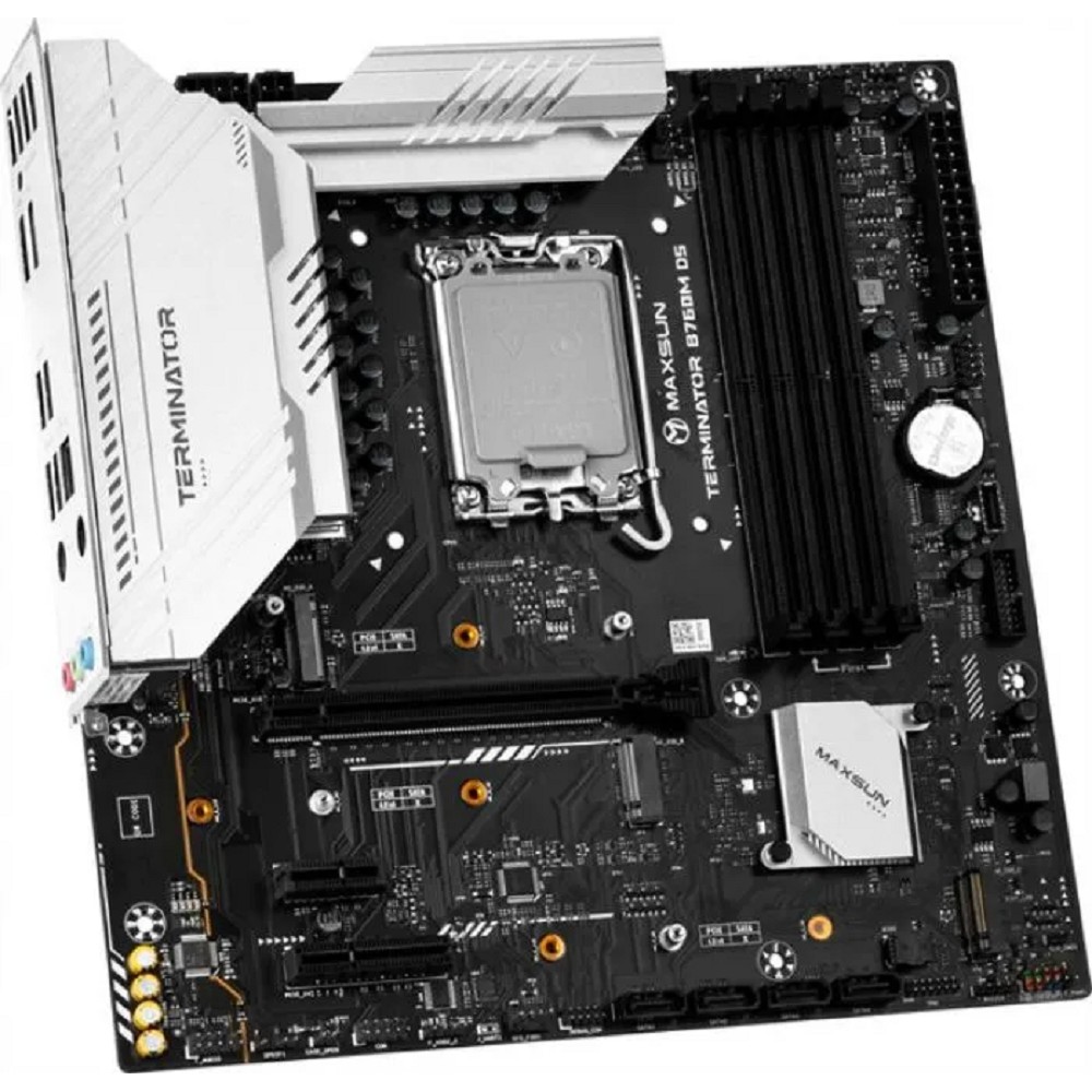 Повреждение упаковки MAXSUN MS-Terminator B760M D5 WiFi V1/V2 (Socket 1700, mATX, 4*DDR5, DP/HDMI, 4xSATA3, 3*M.2,xPCI-E x16 /1xPCI-E x1, 6*USB 2.0, 2*USB 3.2 Gen1, LAN 1*2.5G, Bluetooth, Wi-Fi 802.11 арт. MS-Terminator B760M D5 WiFi V1/V2_DP