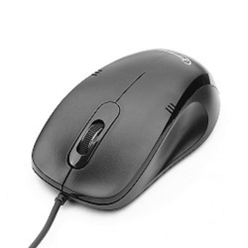 Повреждение упаковки Gembird MOP-100 Black {Мышь, USB, черный, 3 кнопки, 1000 DPI, кабель 1.5м} арт. MOP-100_DP