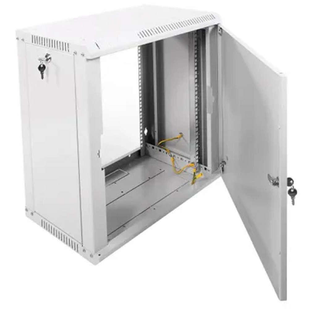 ЦМО Шкаф телекоммуникационный настенный разборный ЭКОНОМ 12U (600х350) дверь металл арт. ШРН-Э-12.350.1