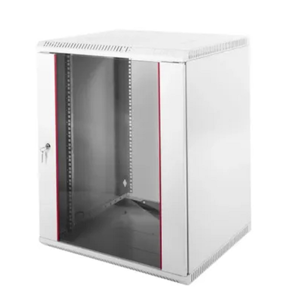 ЦМО Шкаф телекоммуникационный настенный разборный ЭКОНОМ 12U (600х520) дверь стекло арт. ШРН-Э-12.500