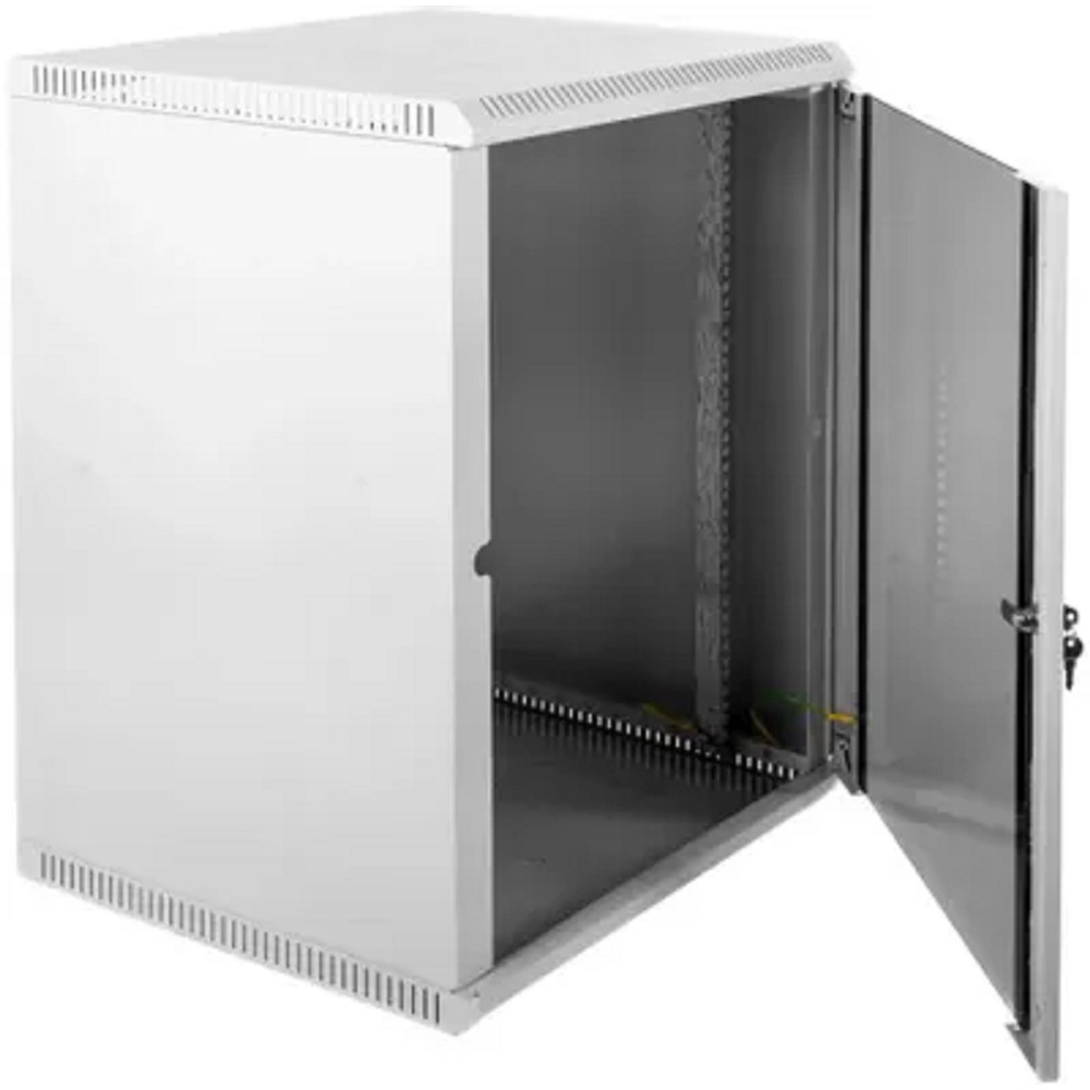 ЦМО Шкаф телекоммуникационный настенный разборный ЭКОНОМ 12U (600х650) дверь стекло арт. ШРН-Э-12.650