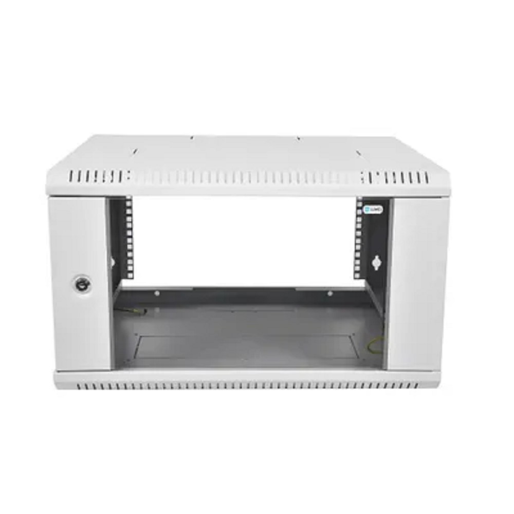 Шкаф коммутационный ЦМО ШРН-ЭКОНОМ (ШРН-Э-15.350) настенный 15U 600x350мм пер.дв.стекл задн.дв.стал.лист 85кг серый 300мм 746мм