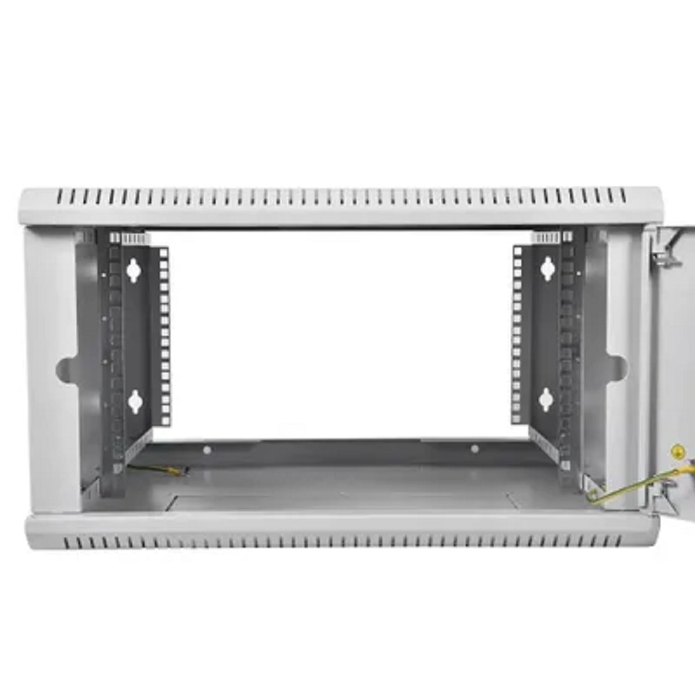 Шкаф коммутационный ЦМО ШРН-ЭКОНОМ (ШРН-Э-15.350) настенный 15U 600x350мм пер.дв.стекл задн.дв.стал.лист 85кг серый 300мм 746мм