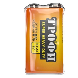 Трофи 6F22-1S Super Heavy Duty Zinc (10/500/18000) (1 шт. в уп-ке) арт. C0033717