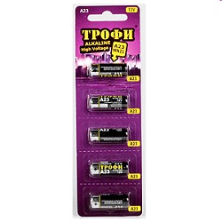 Трофи A23-5Bl Energy Power Alkaline (100/1000/48000) (5 шт. в уп-ке) арт. C0034938