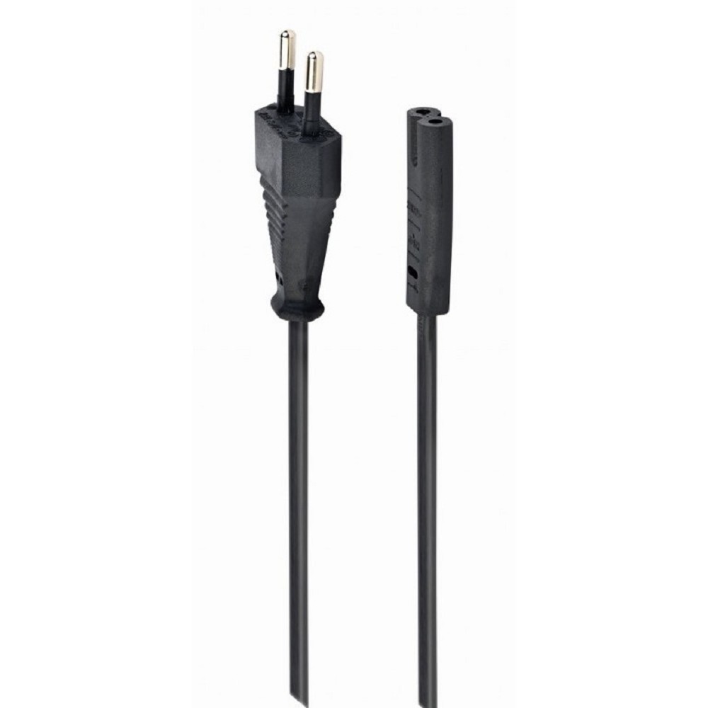 Cablexpert Кабель питания для ноутбуков, аудио/видео техники 1,8м, VDE, 2-pin, черный, пакет" (PC-184-VDE-1.8M) Gembird