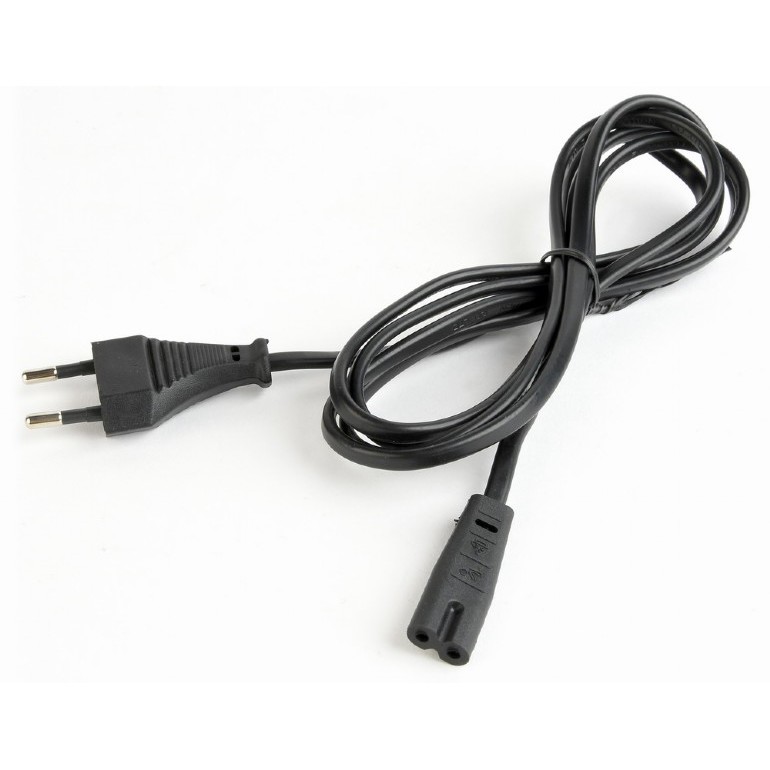Cablexpert Кабель питания для ноутбуков, аудио/видео техники 1,8м, VDE, 2-pin, черный, пакет" (PC-184-VDE-1.8M) Gembird