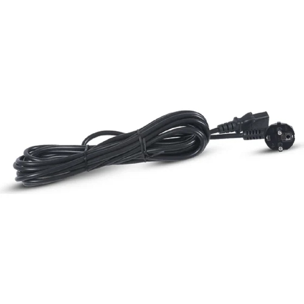 Кабель питания Cablexpert Schuko- C13, VDE, 3х0.75мм2, 10А, с заземлением, 3м, черный, пакет [PC-186-VDE-3M] Gembird