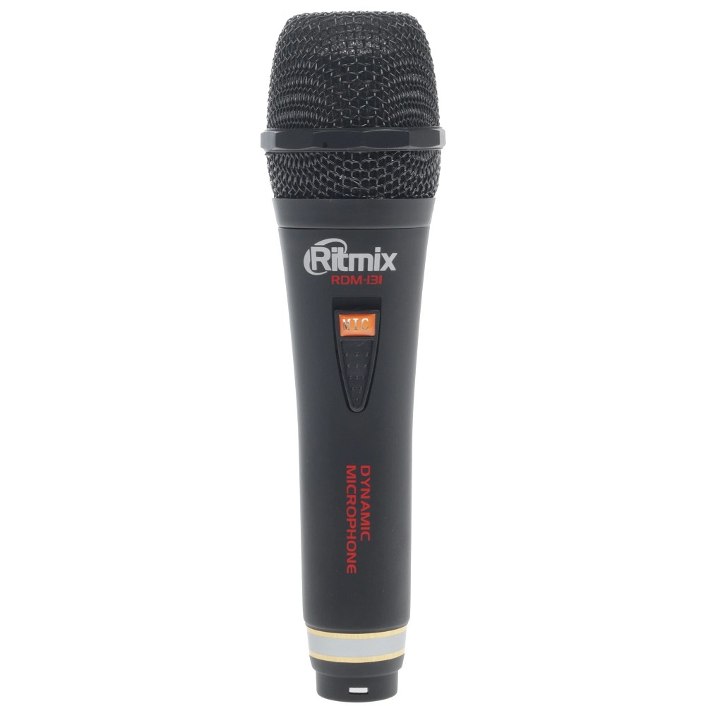 RITMIX RDM-131 Black {-70 дБ +/- 3 дБ, подключение: 3 pin XLR - jack 6.3 мм}