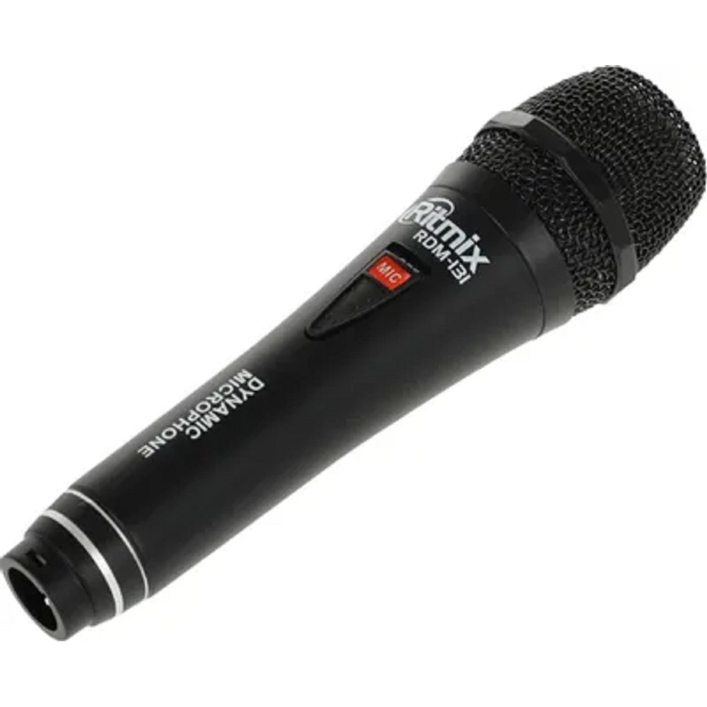 RITMIX RDM-131 Black {-70 дБ +/- 3 дБ, подключение: 3 pin XLR - jack 6.3 мм}