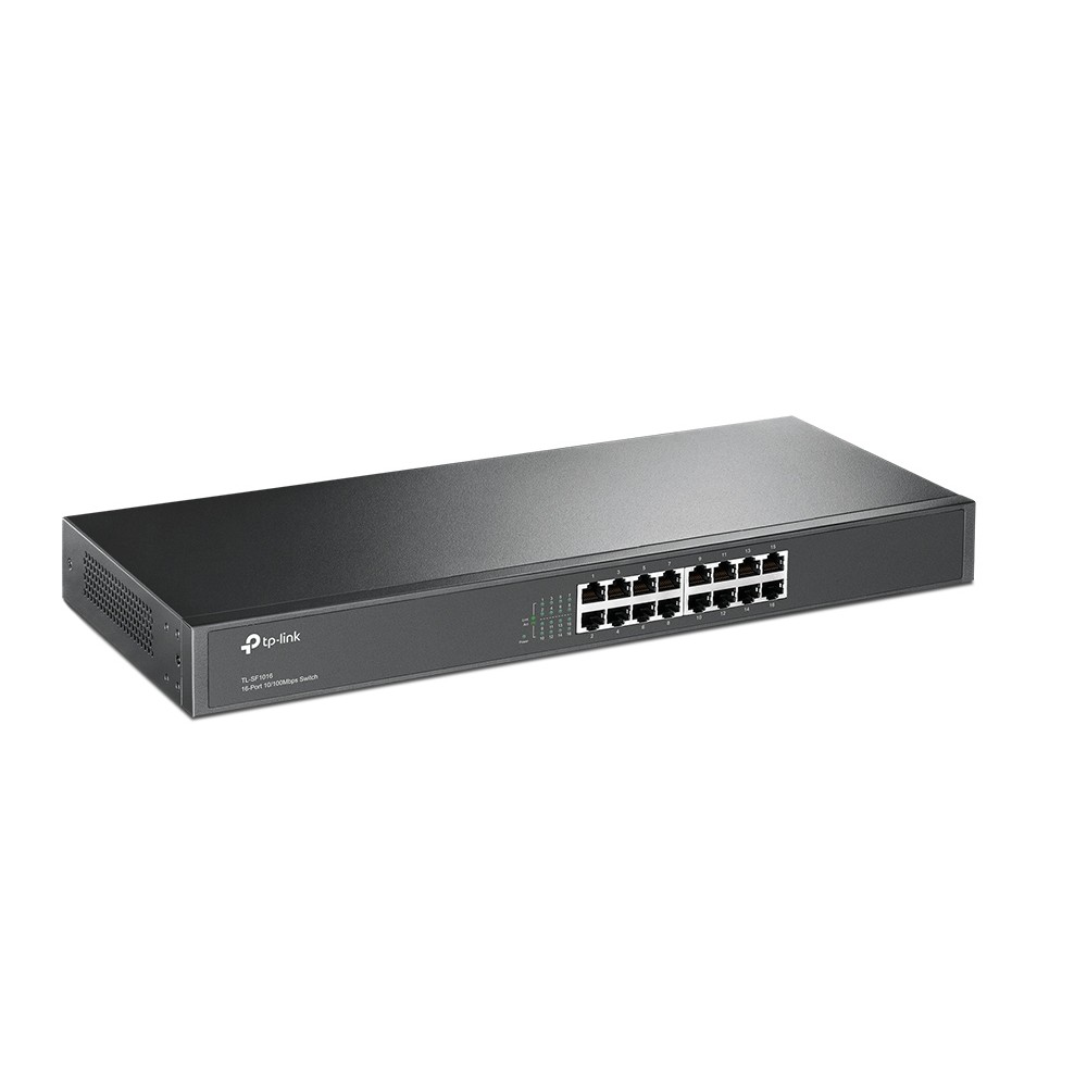 TP-Link TL-SF1016 Коммутатор с 16 портами 10/100 Мбит/с для размещения в стойке TP-Link SMB