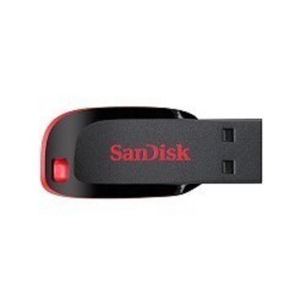 SanDisk USB Drive 16Gb Cruzer Blade SDCZ50-016G-B35 {USB2.0, Black-Red}