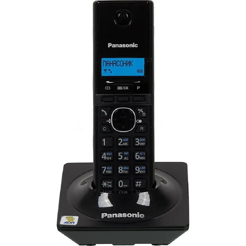Р/Телефон Dect Panasonic KX-TG1711RUB черный АОН