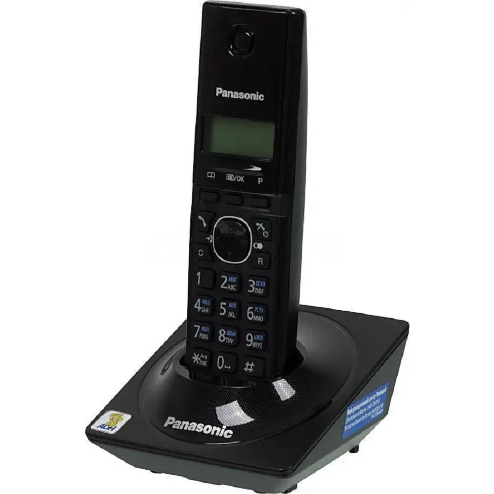 Р/Телефон Dect Panasonic KX-TG1711RUB черный АОН
