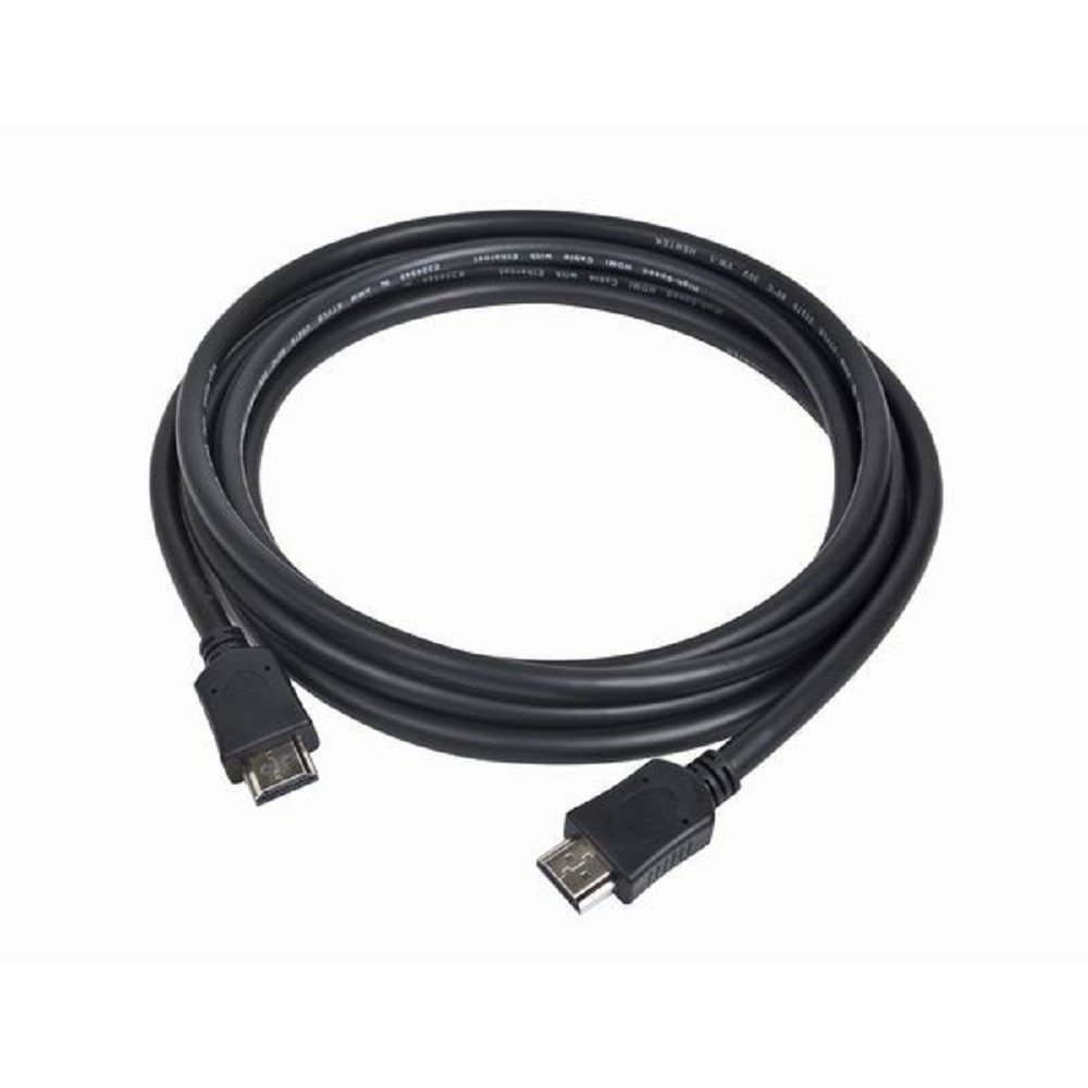 Кабель HDMI Cablexpert 19M/19M, v2.0, медь, позол.контакты, экран, 20м, черный, пакет [CC-HDMI4-20M] Gembird