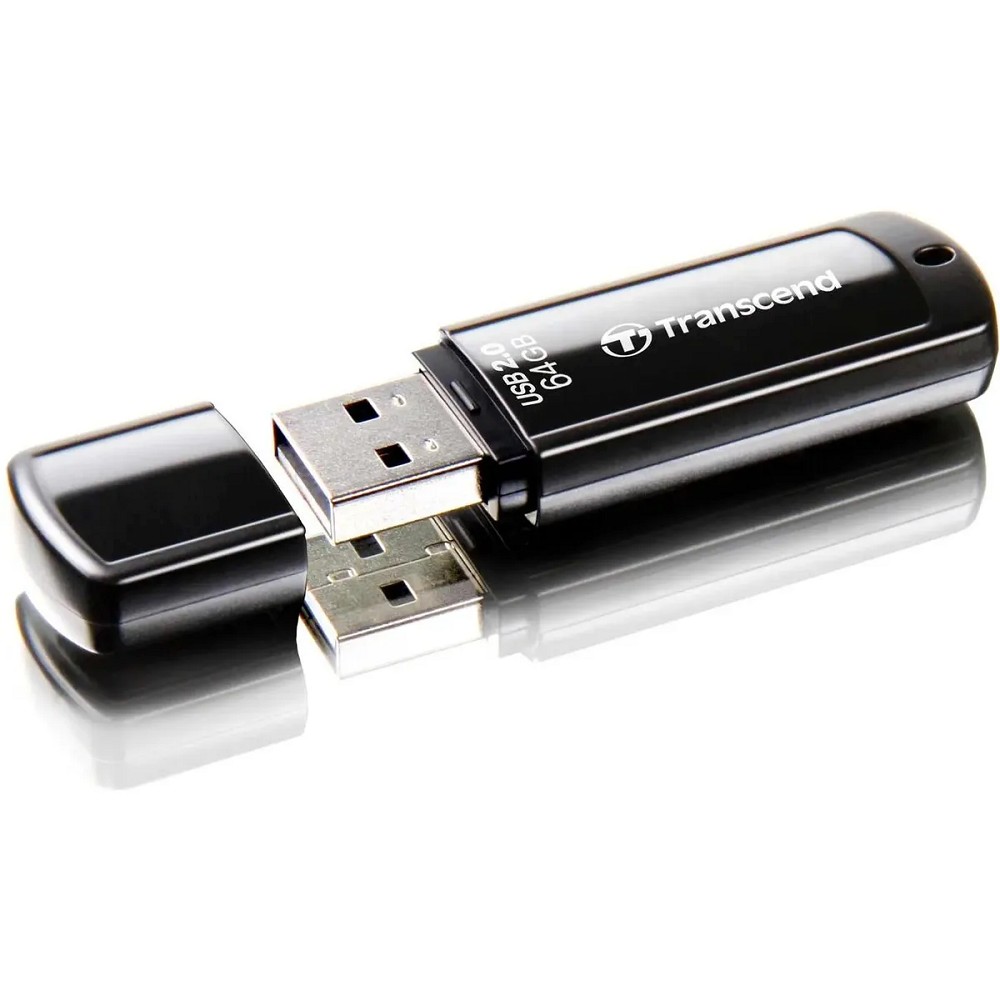Transcend USB Drive 64Gb JetFlash 350 TS64GJF350 {USB 2.0}