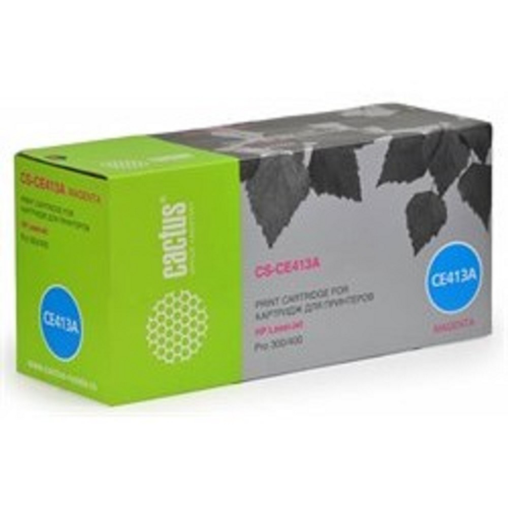 Cactus CS-CE413A CE413A пурпурный (2600стр.) для HP CLJ Pro 300/400/M351