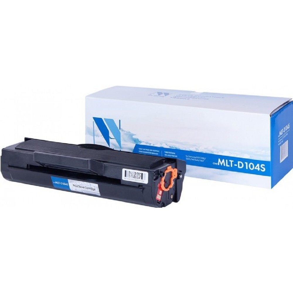 NVPrint MLT-D104S Картридж для принтеров Samsung ML-1660/1665 SCX-3200 NV Print арт. NV-MLTD104S