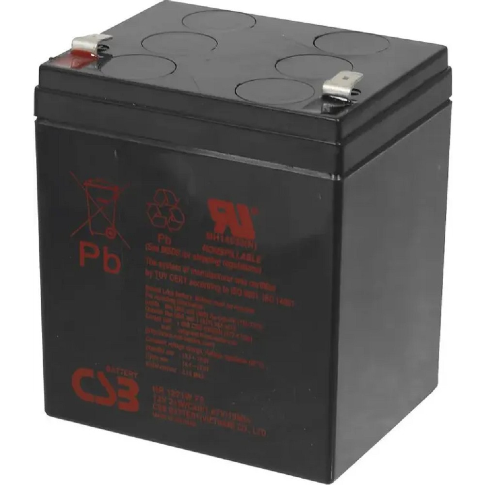 CSB Батарея HR1221W (12V 5Ah/21W) клеммы F2