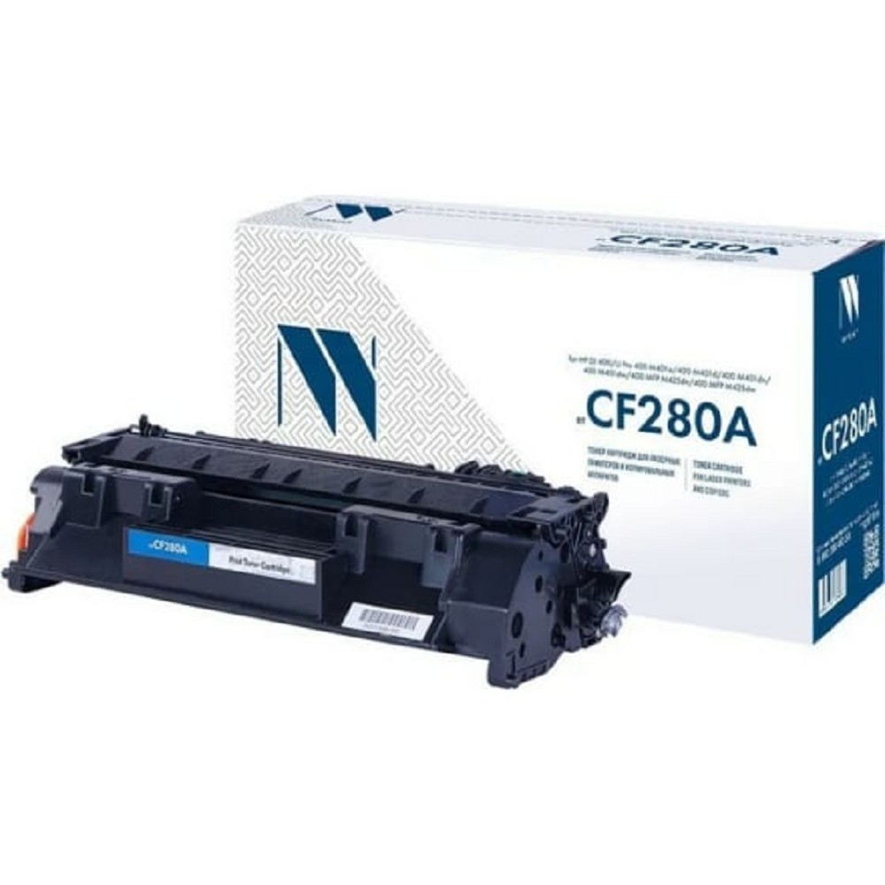 NVPrint CF280A Картридж для принтеров HP LJ Pro 400/M401/M425, черный, 2700 стр. NV Print арт. NV-CF280A