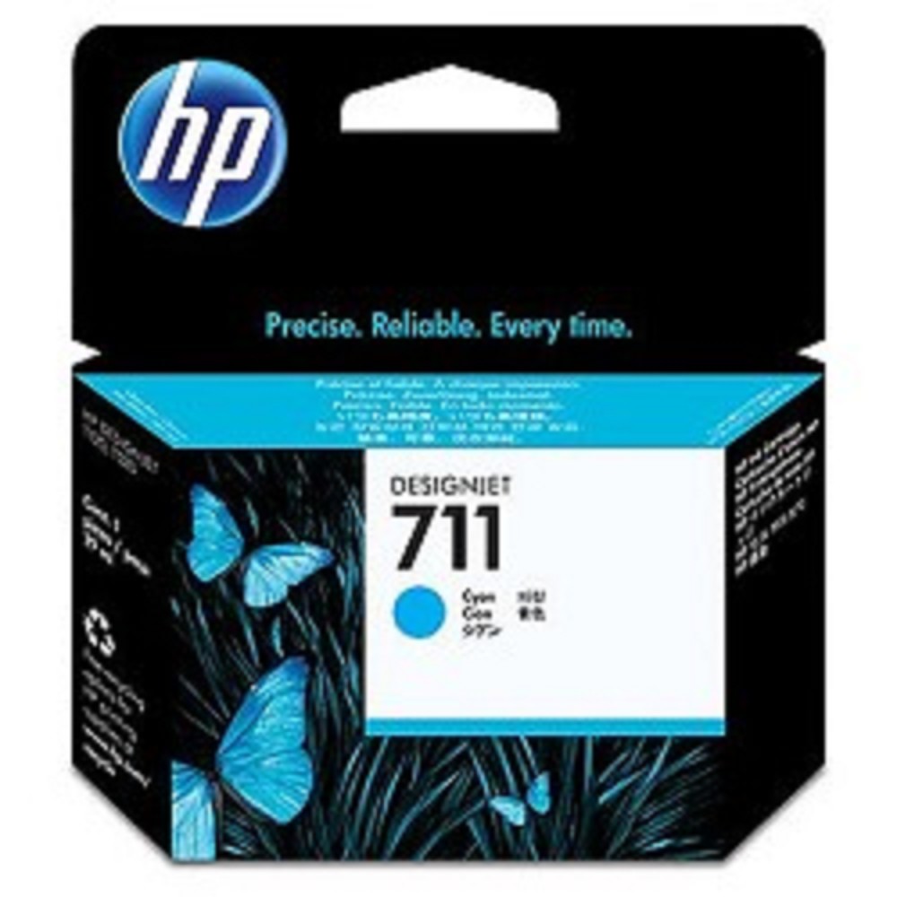 HP CZ130A Картридж №711, Cyan {Designjet T120/T520, Cyan (29ml)}