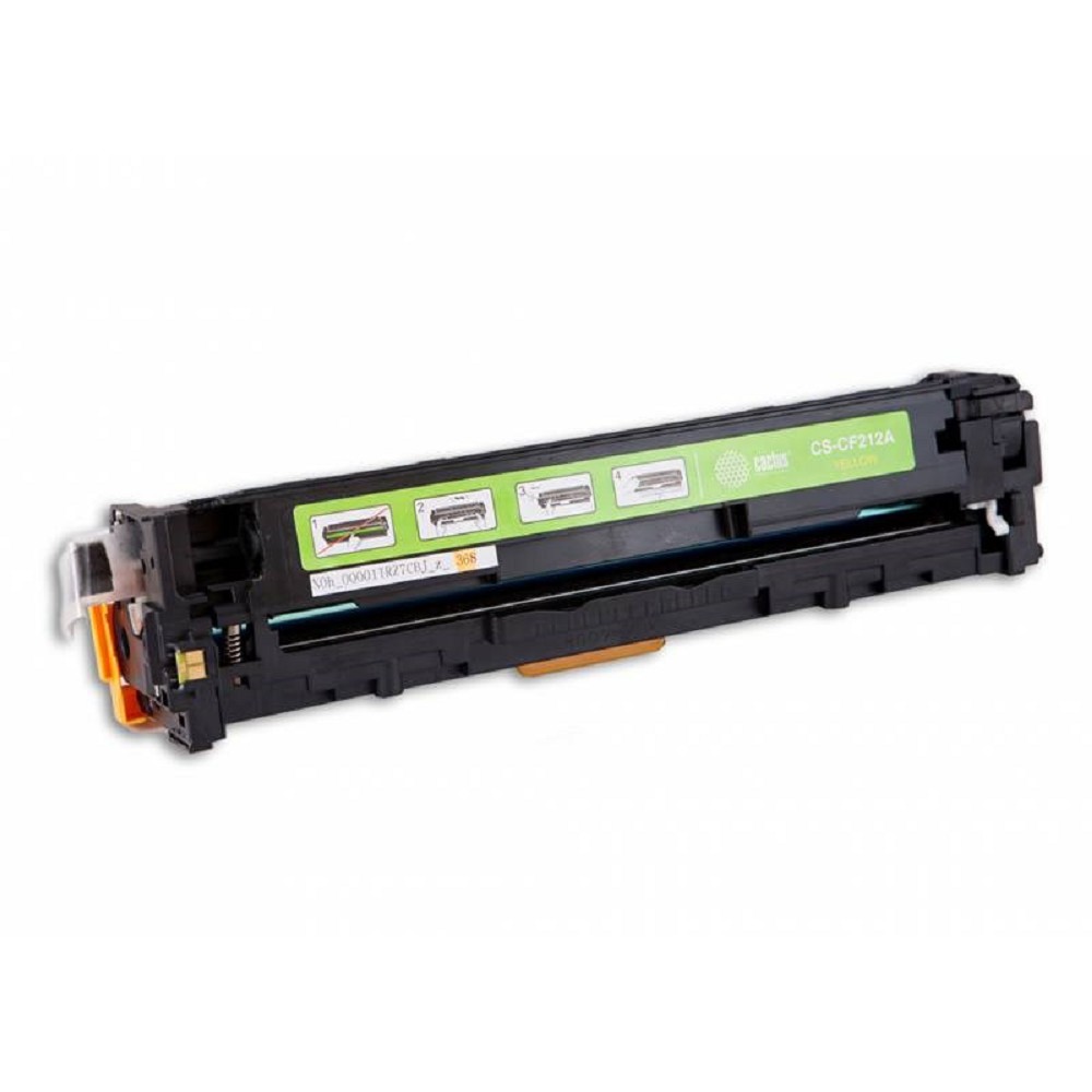 Cactus CS-CF212A CF212A желтый (1800стр.) для HP LJ Pro 200 M251/M276