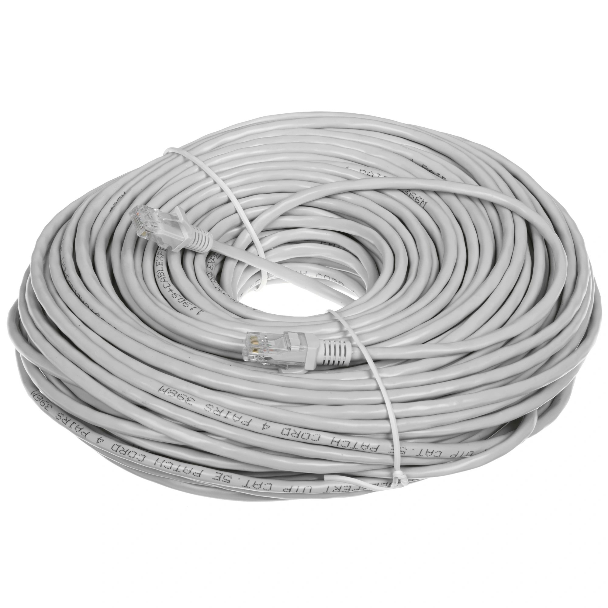 Cablexpert Патч-корд UTP PP12-50M кат.5e, 50м, литой, многожильный (серый)