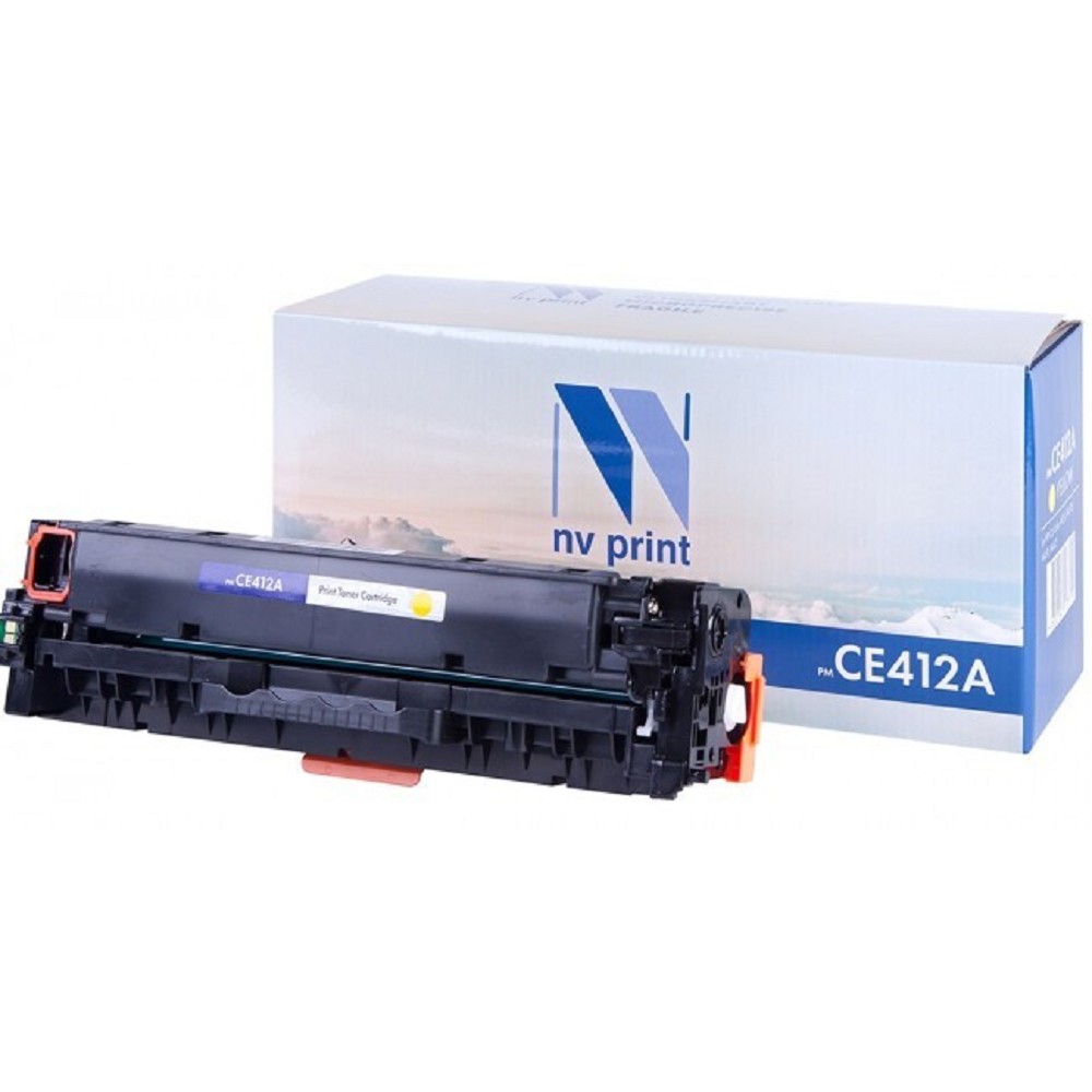 NVPrint CE412A Картридж для HP CLJ Color M351/M451/MFP M375/MFP M475 (2600 к) Yellow NV Print арт. NV-CE412AY