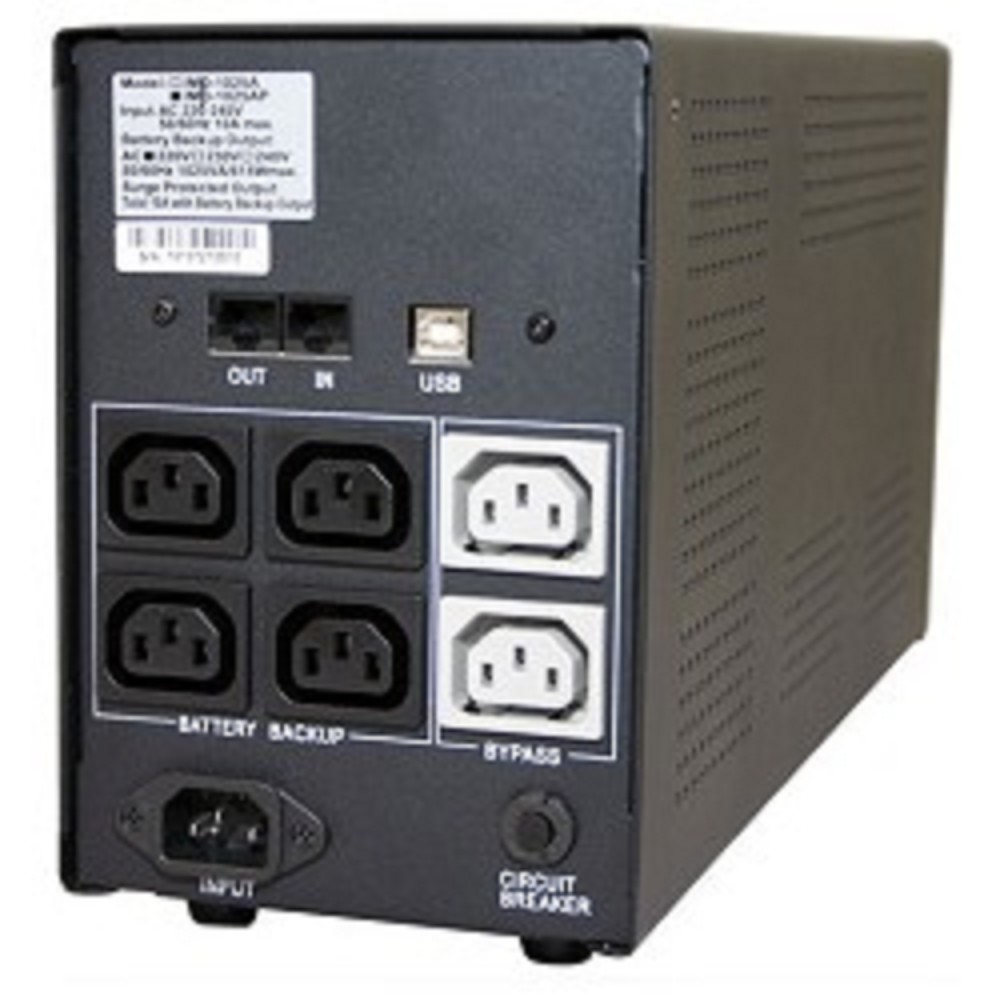 Powercom Back-UPS IMPERIAL, Line-Interactive, 1200VA/720W, Tower, 6*IEC320-C13 (2 surge & 4 batt), USB (671478) арт. IMP-1200AP
