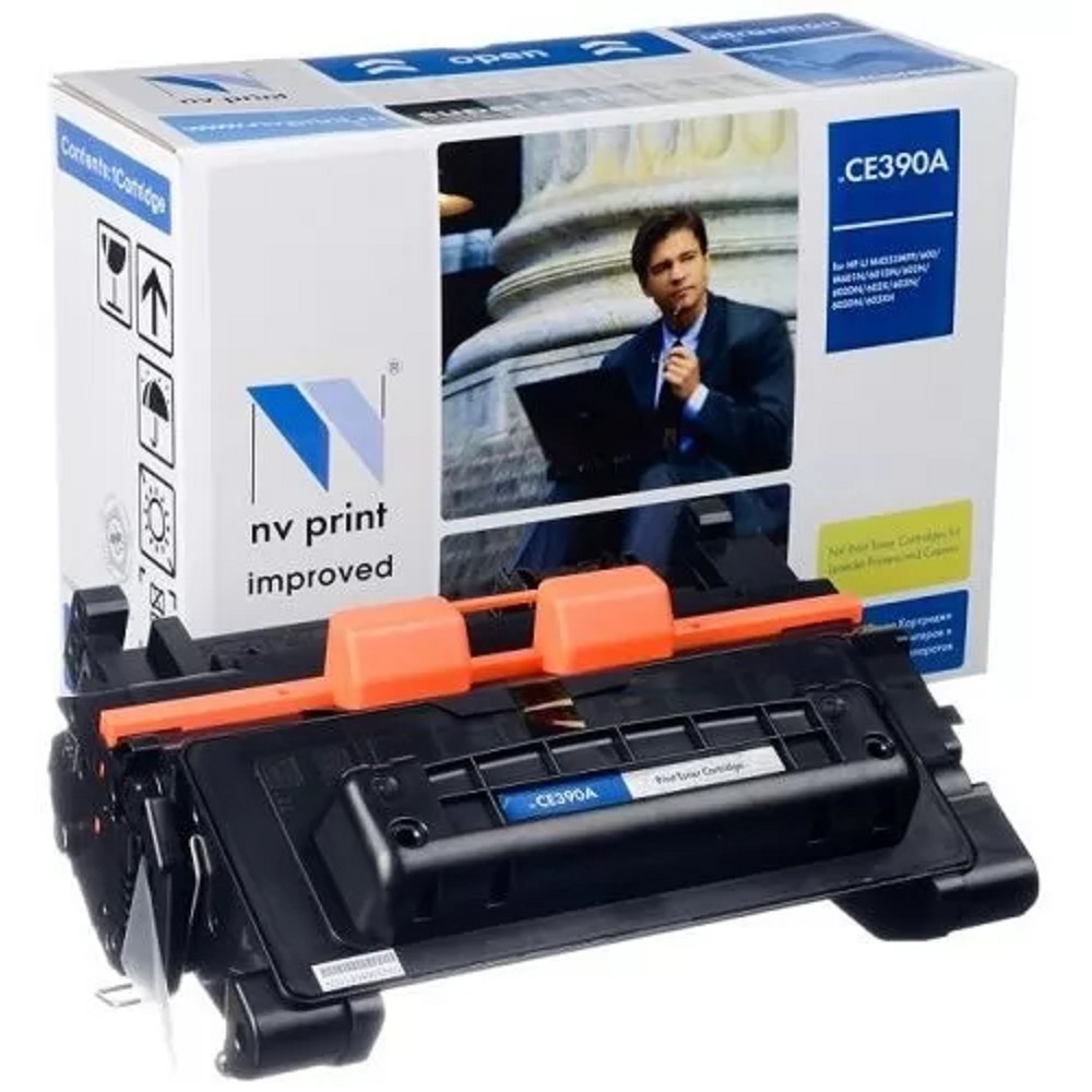 NVPrint CE390A Картридж для HP LJ M4555, 10000 стр. NV Print арт. NV-CE390A