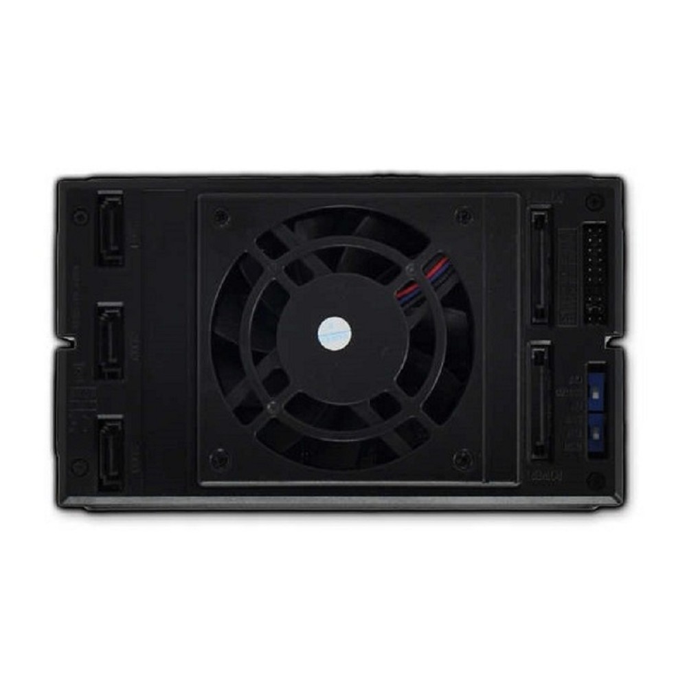Procase L3-203-SATA3-BK {Hot-swap корзина 3 SATA3/SAS 6Gb, черный, с замком, hotswap aluminium mobie rack module (2x5,25) 1xFAN 80x15mm}
