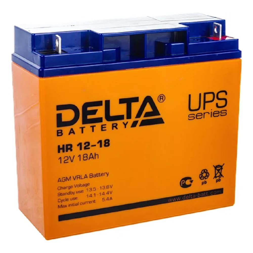 Батарея для ИБП Delta HR 12-18 12В 18Ач