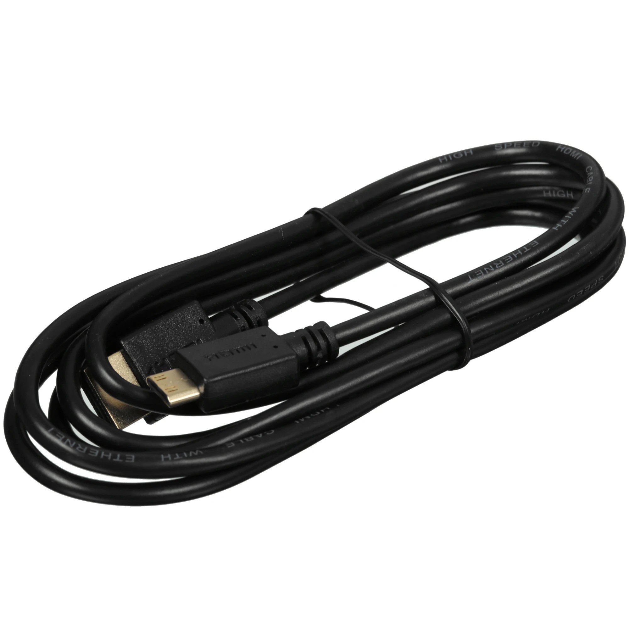 Кабель HDMI-miniHDMI Cablexpert CC-HDMI4C-6, 19M/19M, v2.0, медь, позол.разъемы, экран, 1.8м, черный, пакет
