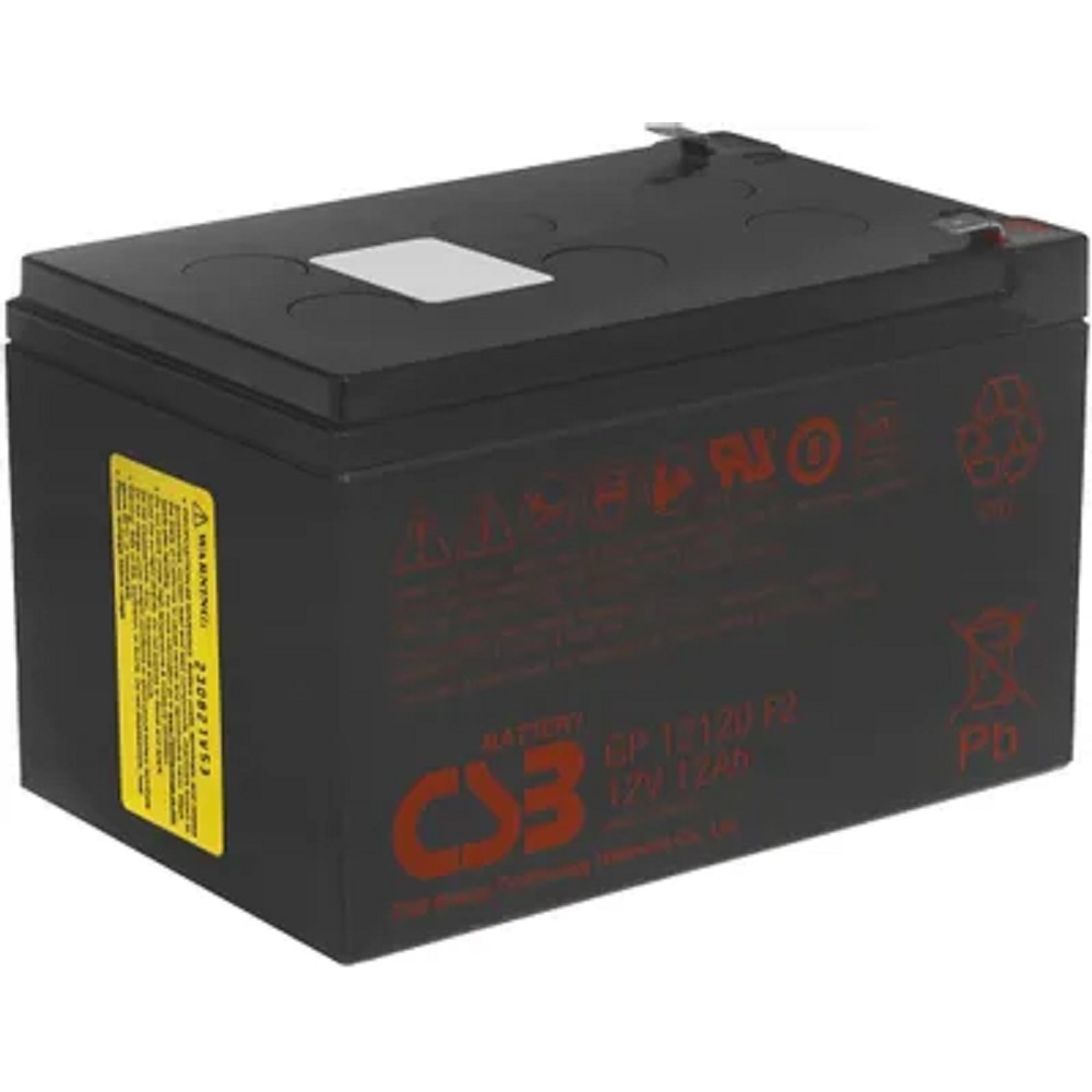 CSB Батарея GP12120 (12V/12Ah) F2